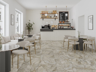 Golden Tile_Florentine Marble Beige matt padlólap 60 x 60 x 0,8 cm /FM1580/