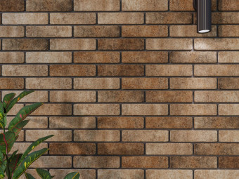 Golden Tile_Seven Tones Orange klinker falburkolat 25 x 6 x 0,6 cm /34P010/