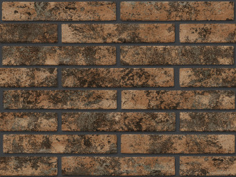 Golden Tile_Westminster Oranger klinker falburkolat 25 x 6 x 0,6 cm /24P010/