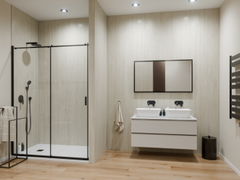 Modee_Palatina Sand bordázott SPC falpanel /WMS521S/ 1175*2800*4 mm