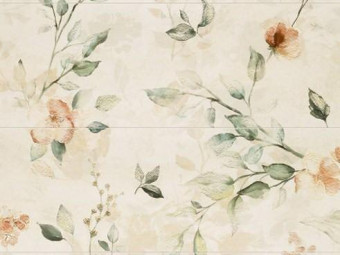 Tubadzin D - Pravia Flower 4 Darabos dekoráció 89,8 x 132 x 1 Csempe