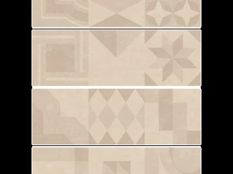 ZALAKERÁMIA_CEMENTI beige matt dekor falicsempe (vegyes) 20X60X0,9 cm