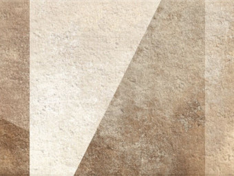 Keros_Madison A071 Matt Dec. Geo Beige fali csermpe 25*75 cm