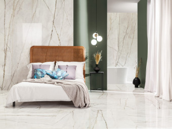 Arte_Amarena Grey Ret fényes gres burkolat 119,8*274,8*0,6 cm 
