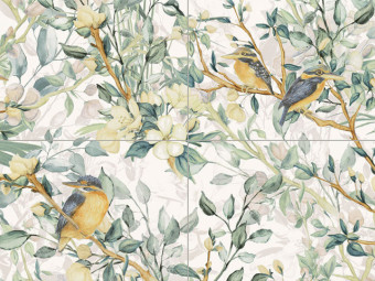 Arte_Perla Birds Ret matt ( 4 elemes) csempe 59,8*149,8*1 cm