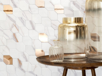 Arte_Dorado Stone Mosaic fényes csempe 29,8*29,8*10 cm