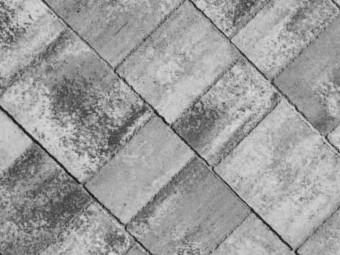 Barabás térkő Badacsony 6 cm, ezüst-antracit
