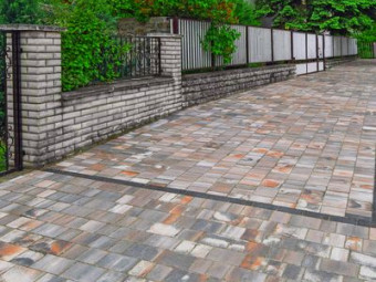 Barabás térkő Badacsony 6 cm, terra-antracit