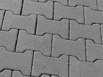 Barabás térkő Bakony 8 cm, szürke