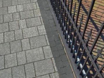 Barabás térkő Villány kombi 6 cm, antracit