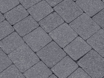 Barabás térkő Villány kombi 6 cm, antracit