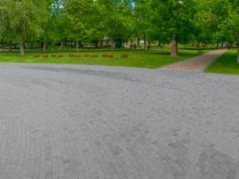 Barabás térkő Villány kombi 6 cm, antracit