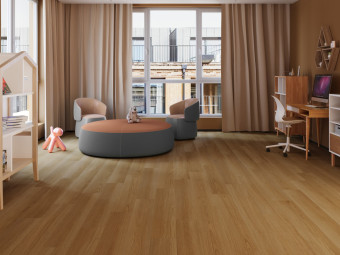 Melegburkolat_Barlinek SPC Wheat Oak 1243*198*5,5 mm /DP3000020/