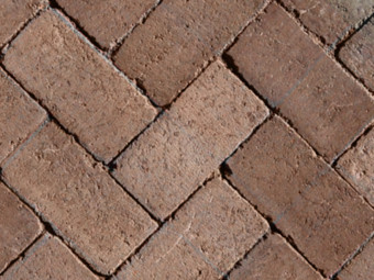 KERÍTÉS LÁBAZAT 5 CM-ES TÉGLAKŐBŐL BARNA 198x50x24 cm