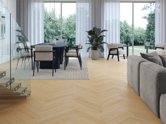 Melegburkolat_Barlinek SPC Cream Oak halszálkás 639,5*127,9*6mm