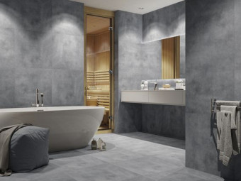 Cerrad Batista Steel 59,7x59,7 cm padlólap