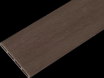 Dekard WPC Kerítésdeszka, Sötétbarna, Kefélt felület 4000 x 100 x 15 mm