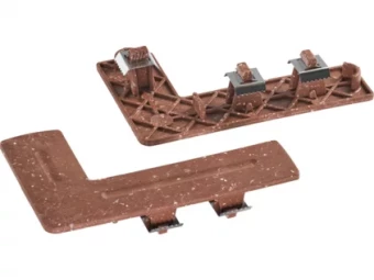 UPM Profi Deck Lépcsőprofil végzáró, Őszies barna