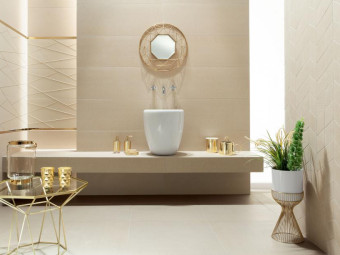 Tubadzin_House of Tones Beige Ret matt fali csempe 32,8*89,8 cm