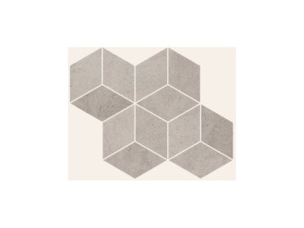 Paradyz_Pure City Grys ROMB HEXAGON Mosaic matt padlólap 20,4*23,8 cm
