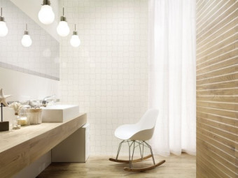 Tubadzin_ Royal Place White Mosaic fényes fali csempe 29,3*29,3 cm