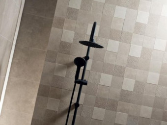 Tubadzin_Blinds Grey Decor 1 STR Ret matt fali csempe 29,8*59,8 cm