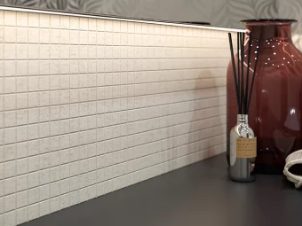 Paradyz_Symetry Beige Mosaic Prasowana matt fali csempe 29,8*29,8 cm