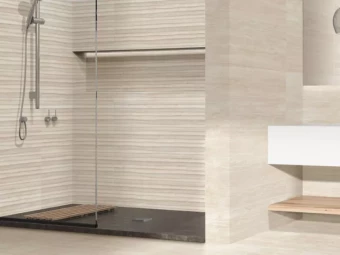 Valore_Tajmahal Dune Travertino Decorado fényes fali csempe 25*75 cm