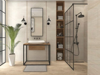 Valore_Tiberio Cream fényes fali csempe 25*40 cm