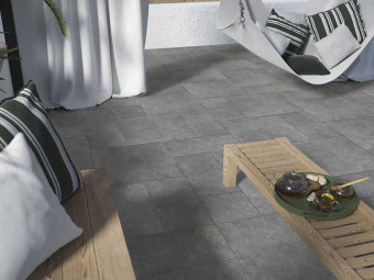 KŐPORCELÁN_PARADYZ_2CM_Optimal Antracite rect. 595x595x20