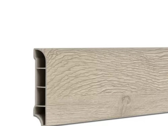 Vinyl SPC padlószegély Monte Carlo tölgy 2400x60x12 mm