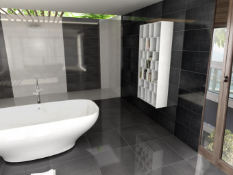 Limone Glamour Super White 60x60 cm padlólap