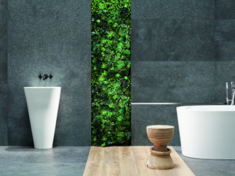Tubadzin Monolith_Terrazzo Grafit Mat gres burkolat 59,8x119,8*0,8 cm