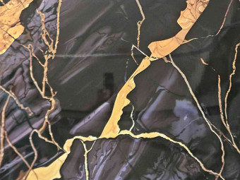 MEDITERRÁN R_PVC FALPANEL BLACK INFERNO 2850*1220*3 mm