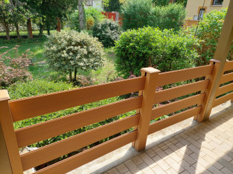 Mediterrán WPC 21*145*5800 mm teraszburkolat szahara