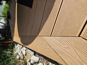 Mediterrán WPC 21*145*5800 mm teraszburkolat szahara