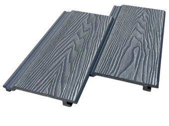 Mediterrán R WPC 155x20x5800 mm 3D mintás falpanel világosszürke