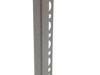 Kőhatású Profilok_Progress Projolly Square Stone Line Tobacco Alumínium Szögletes Élprofil 8 mm 2,7 m/szál /PJQSA 08-SL17/