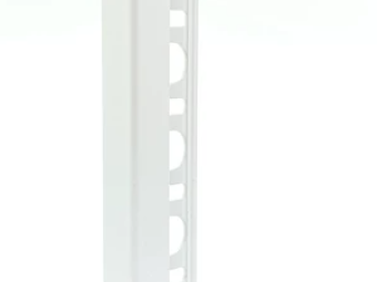 Kőhatású Profilok_Progress Projolly Square Stone Line White Alumínium Szögletes Élprofil 12,5 mm 2,7 m/szál /PJQSA 125-SL01/