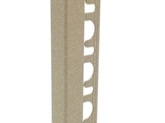 Kőhatású Profilok_Progress Projolly Square Stone Line Taupe Grey Alumínium Szögletes Élprofil 12,5 mm 2,7 m/szál /PJQSA 125-SL14/