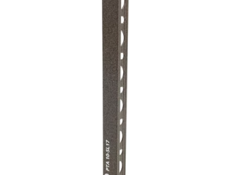 Kőhatású Profilok_Progress Proterminal Stone Line Tobacco Alumínium L Profil 12,5 mm 2,7 m/szál /PTA 125-SL17/