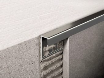 Szögletes Profilok_Progress Projolly Square Szögletes Polírozott Grey Gun Alumínium Élprofil 10 mm 2,7m/szál /PJQSBG 10/