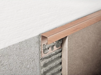 Szögletes Profilok_Progress Projolly Square Tiltex Szögletes Polírozott Szálcsiszolt Rose Gold Alumínium Élprofil 8 mm 2,7m/szál /PJQSRX 08/