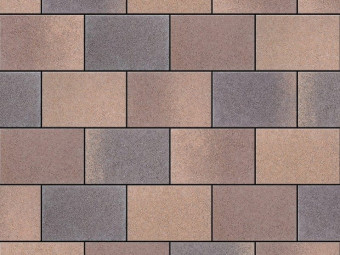 SEMMELROCK_CITYTOP SMART TÉRKŐ 20x13,3x5 CM BARNA MIX
