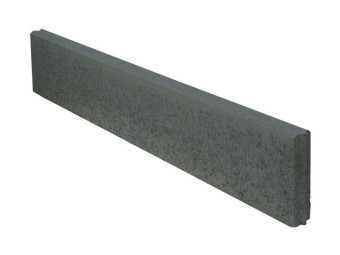 SEMMELROCK_KERTI SZEGÉLY 100x20x5 CM ANTRACIT