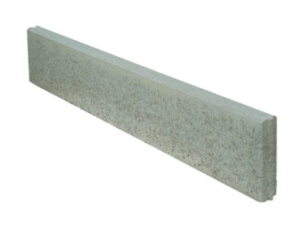 SEMMELROCK_KERTI SZEGÉLY 100x20x5 CM SZÜRKE