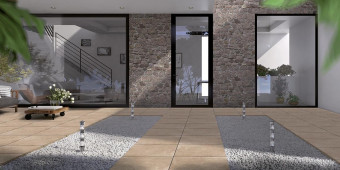 Kőporcelán_Cemento Taupe 60 x 60 x 2cm