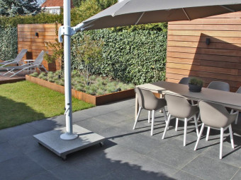 Kőporcelán_Slate Black 60 x 60 x 3cm