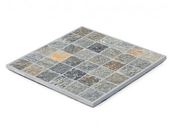 Kőporcelán_StoneGres_ Cubetti Luserna 60 x 60 x 2 cm