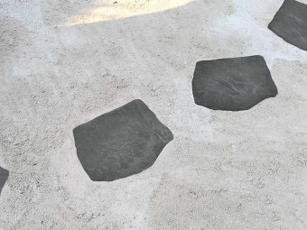 Kőporcelán_StoneGres_ Passo Giapponese Ardesia 42 x 36 x 2 cm